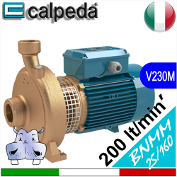 Elettropompe Monogirante in bronzo Calpeda BNMM25 160 Alimentazione elettrica monofase 230Vac