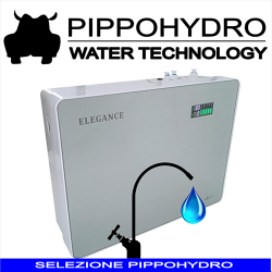 Depuratore acqua alcalino  800GPD EXCELLENT da sottolavello ad osmosi per casa modello a 5 stadi computer LCD a bordo - due (2) Membrane da 800GPD  computer display a bordo