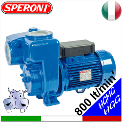 Elettropompa autoadescante monoblocco Speroni per acque sporche HGG50 HGG80 modelli da 1,5kW - 2,2kW