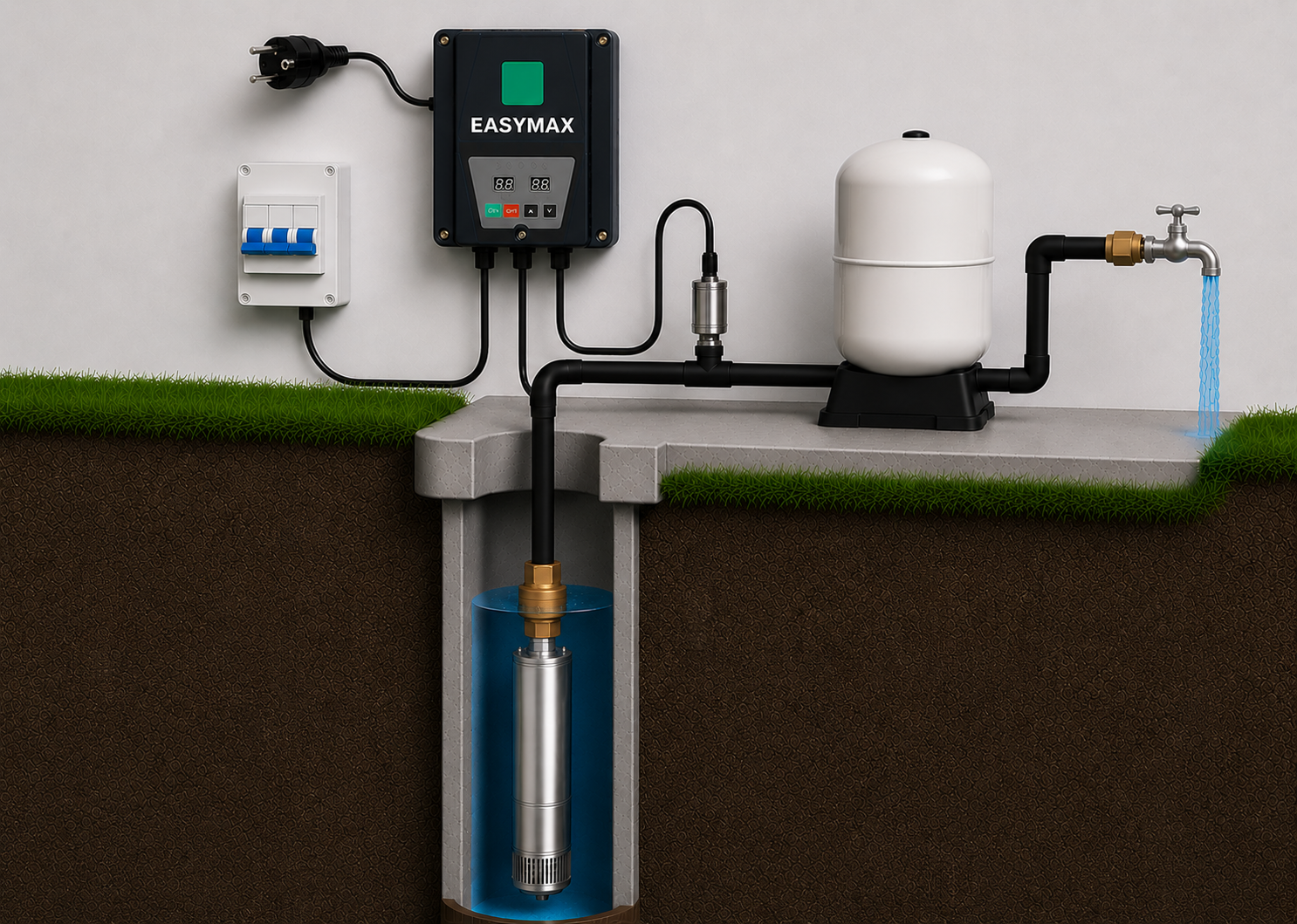 inverter easymax per pompa pippohydro