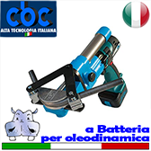 Curvatubi idraulica a batteria per l'oleodinamica