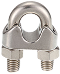 Morsetto Fune Metallica Morsetti Per Fune Metallica M4 - Set Da 12 In Acciaio Inox 304, Per Cavi Da 4 Mm Morsetti Inox 4 Mm - 10